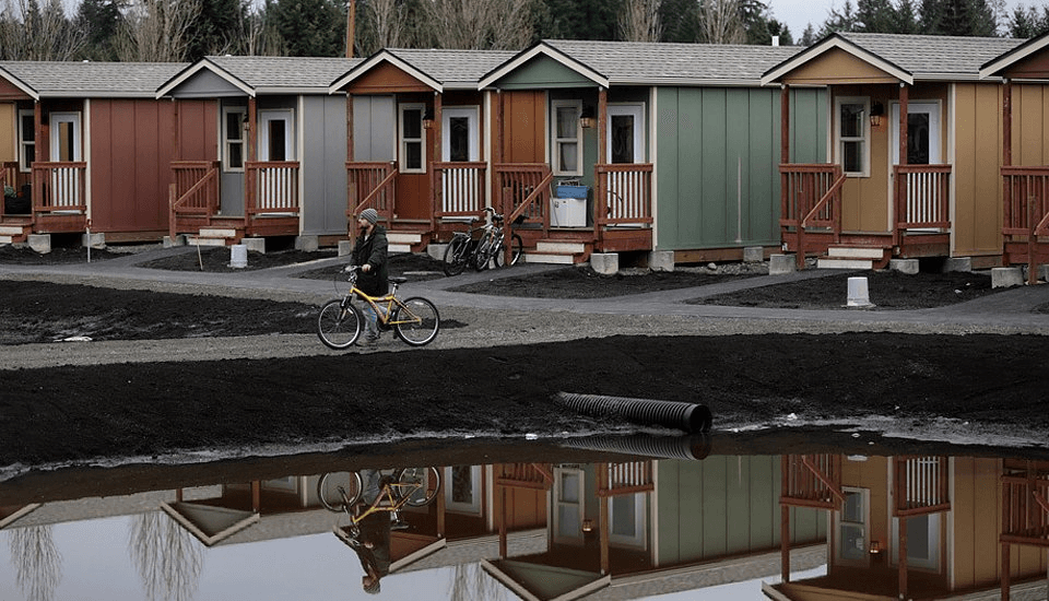 Торжественное открытие по завершению проекта 'Дом'